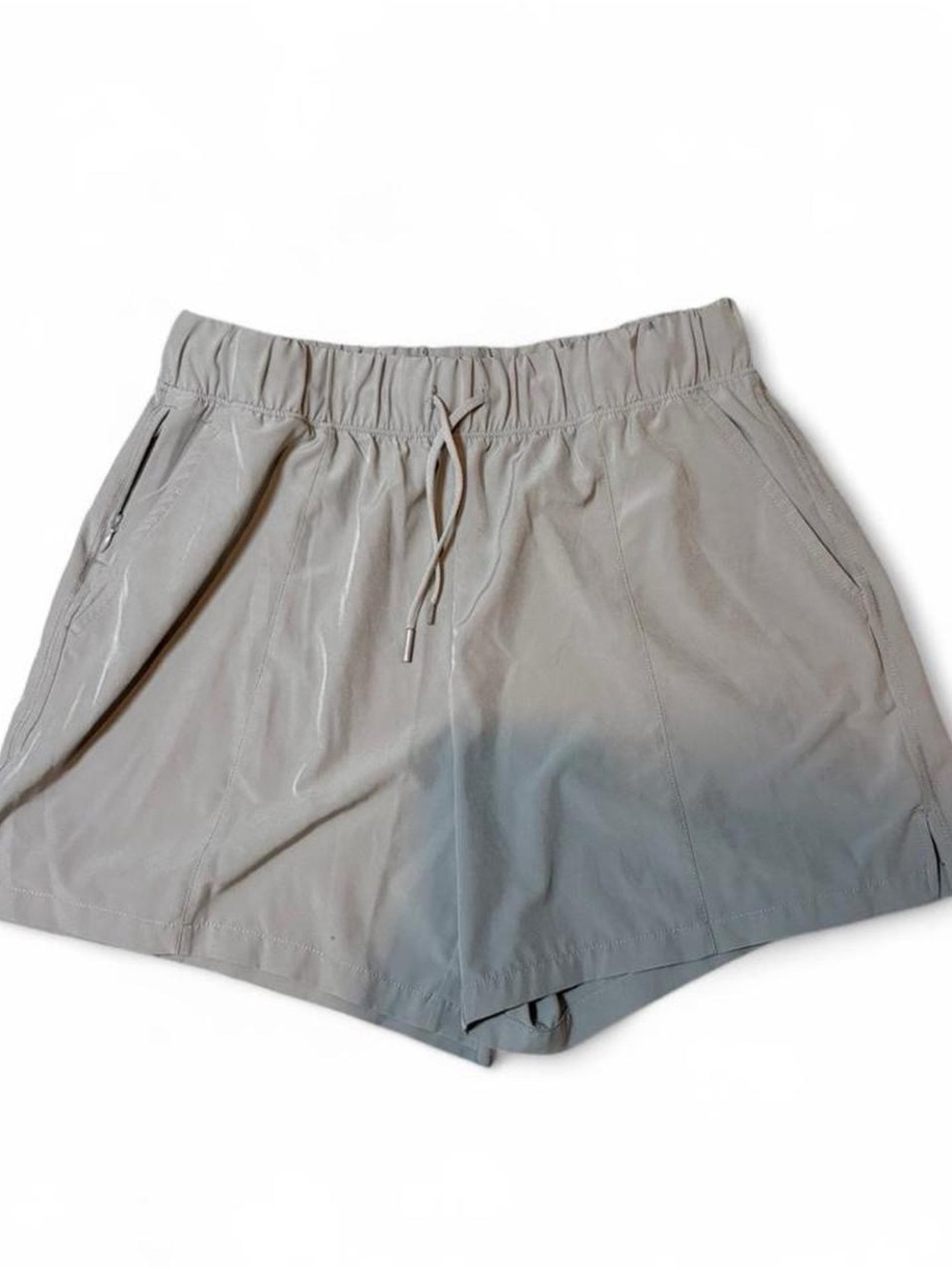 Velocity Gray Athletic Drawstring Shorts